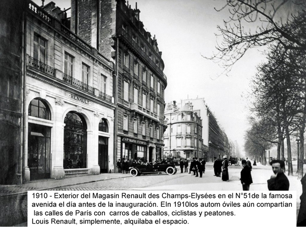 100 años Renault en Champs Elysees 01