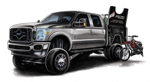 5-Rize Industries Ford F-350 for SEMA