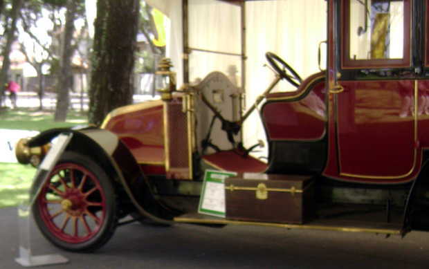 Limousine Renault 35/40 CV 1906 - Puesto de conductor