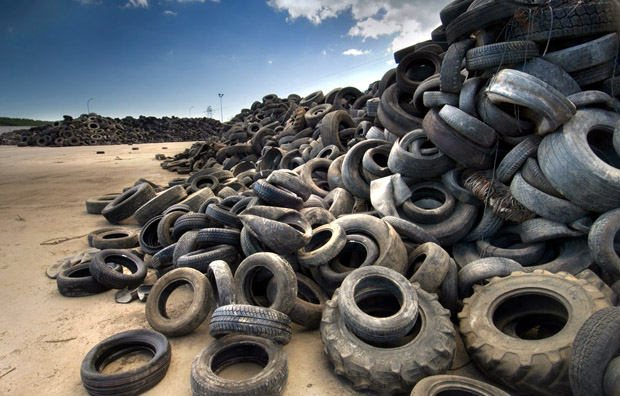neumáticos para reciclar